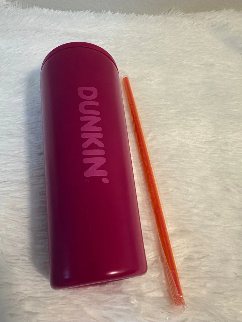 Parke x Dunkin Stainless Steel 22oz tumbler - Hot Pink LIMITED EDITION